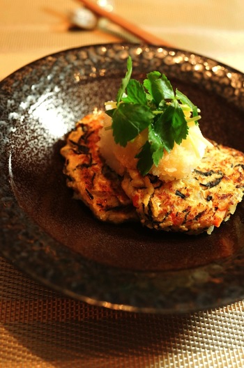 お肉なし 豆腐ハンバーグ