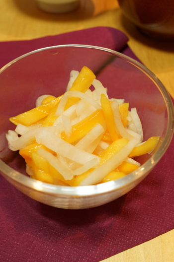 おせちの定番 柿なます