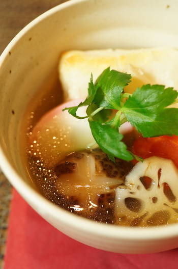 母のおいしいお雑煮