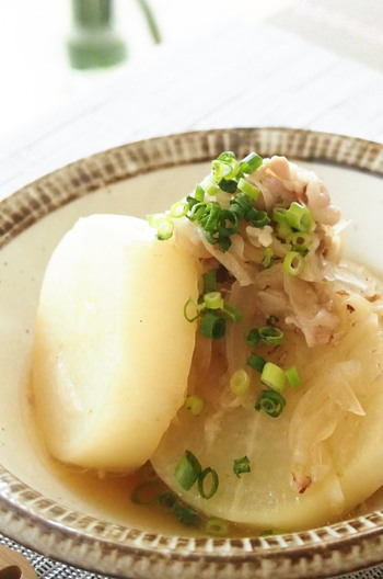 豚と大根の味噌煮込み