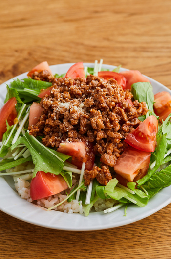 野菜たっぷり タコライス