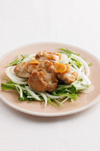 鶏もも肉のにんにくしょうゆ照り焼き