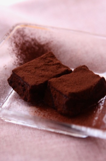 簡単 豆腐で生チョコ