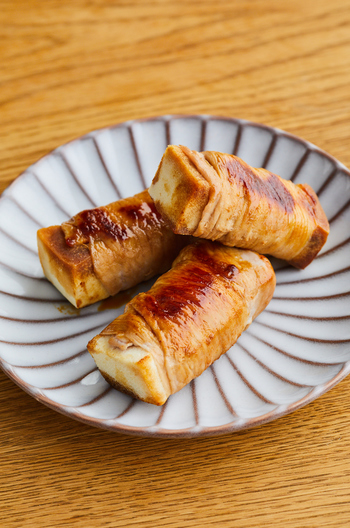 高野豆腐の豚肉巻き