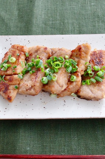 まぐろの照り焼きステーキ