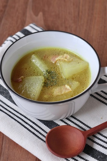 冬瓜のカレースープ