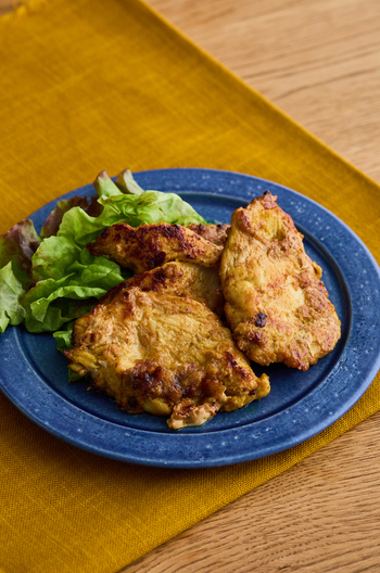 チキンのカレー竜田揚げ