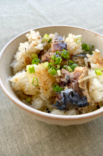 さば缶の炊き込みご飯