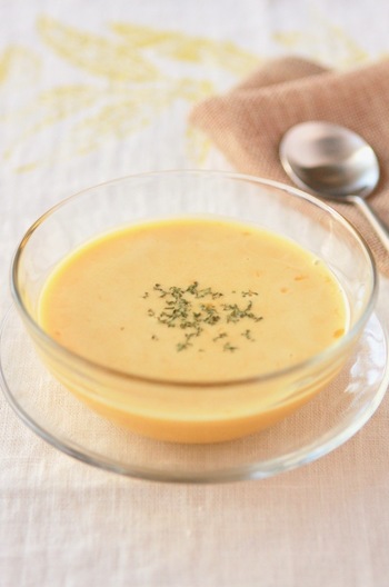 簡単 牛乳でかぼちゃスープ