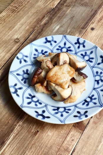 さっぱりコク旨 鶏胸肉と椎茸のレモン醤油