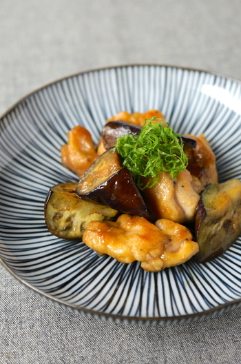鶏肉となすの南蛮煮