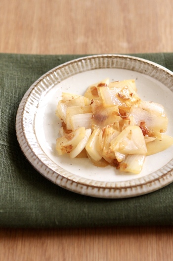 たまねぎだけの酢っぱり焼き