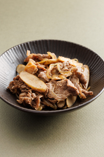 牛肉とごぼうのしぐれ煮