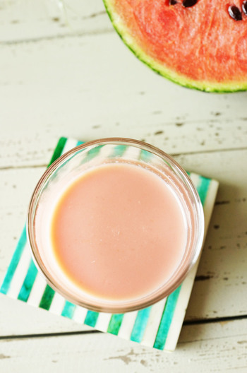 すいかの杏仁スムージー