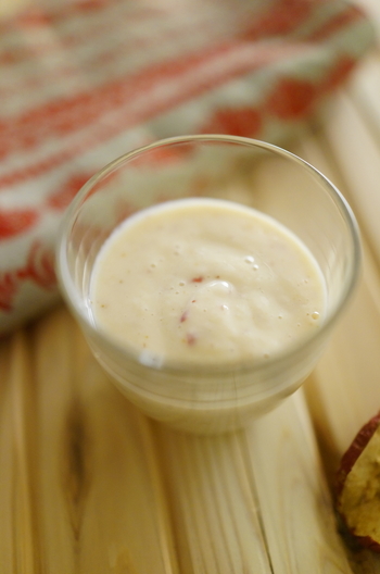 いちじくと林檎のスムージー