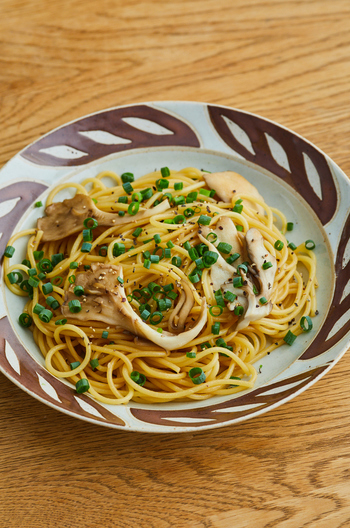 まいたけの和風パスタ