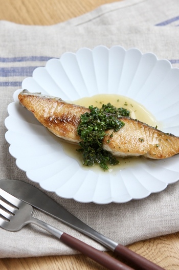 鰆のソテー レモンバターソース