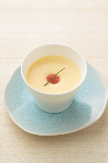 梅干しの茶碗蒸し