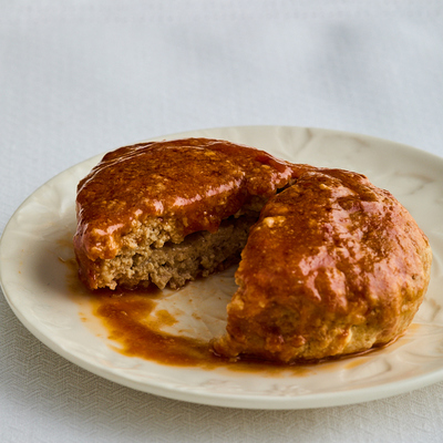 電子レンジで ふんわり豆腐ハンバーグ