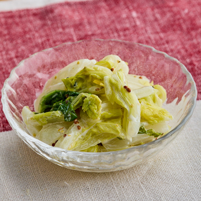 白菜のさっぱりマヨサラダ