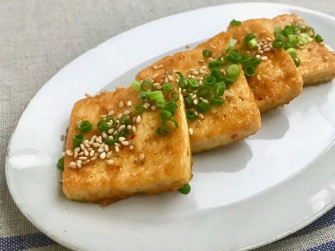 ご飯がすすむ 簡単豆腐ステーキ