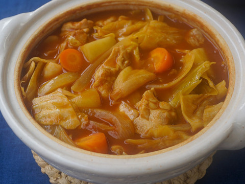 トマトカレー鍋