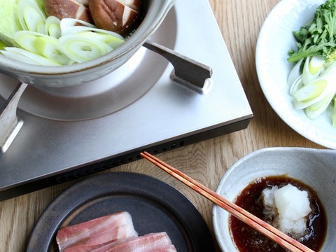 生姜風味が美味しい ブリしゃぶ鍋