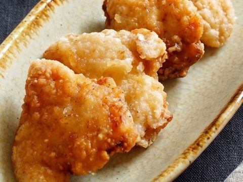 鶏ささ身のカラシ揚げ