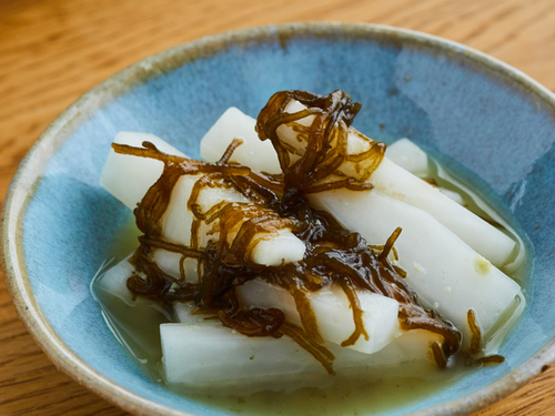 大根ともずく酢のわさびあえ by おいしい健康 - 管理栄養士監修の