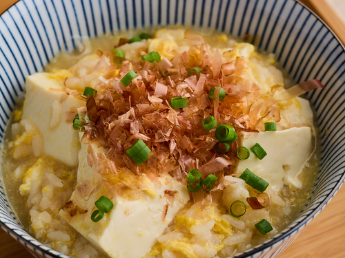 豆腐と卵のやさしいお粥 by おいしい健康 - 管理栄養士監修のレシピ