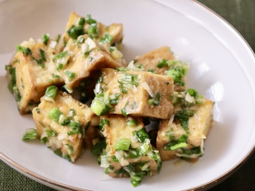 厚揚げページ 今日は焼くだけ♫簡単厚揚げ！！ レシピ・作り方 by お月見だんご