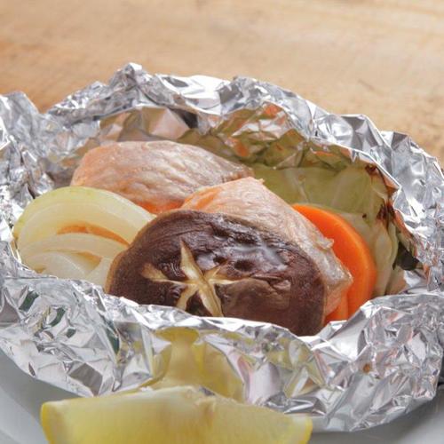 フライパンで簡単 鮭の減塩ホイル焼き By 心臓にやさしい ハートレシピ 管理栄養士監修のレシピ検索 献立作成 おいしい健康 糖尿病