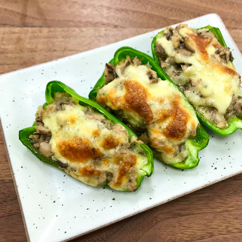 サバのピーマン詰め レシピ