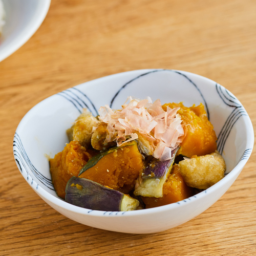 かぼちゃとなす かぼちゃとなすの揚げびたし】また作ってと頼まれる絶品おかず