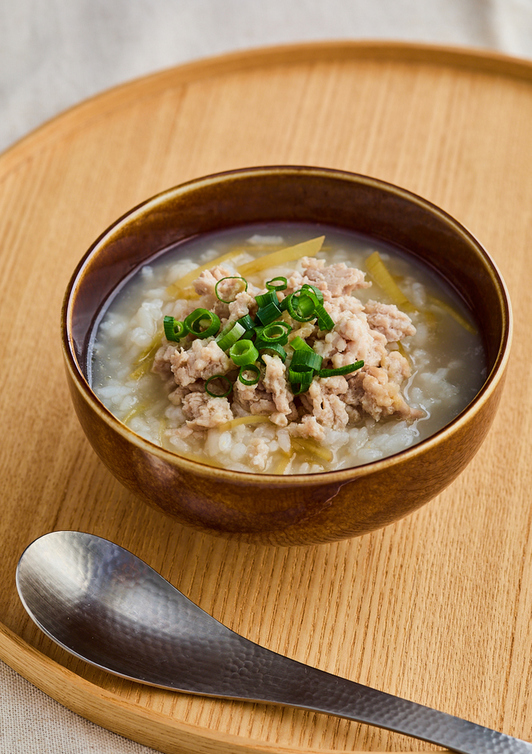 しょうが香る 鶏白湯がゆ