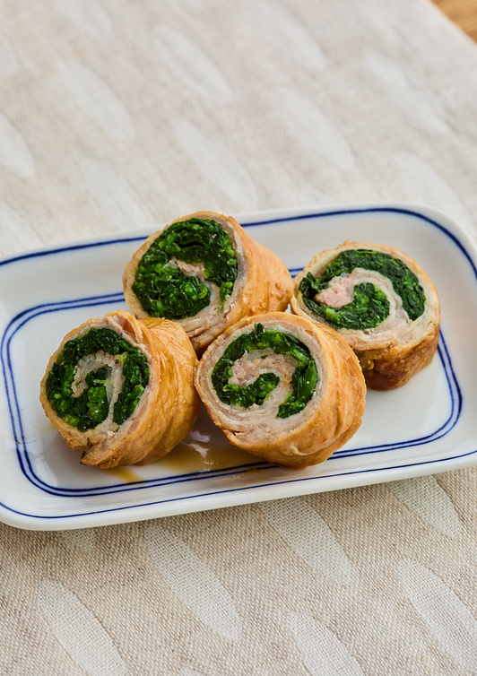 ほうれん草の肉巻き