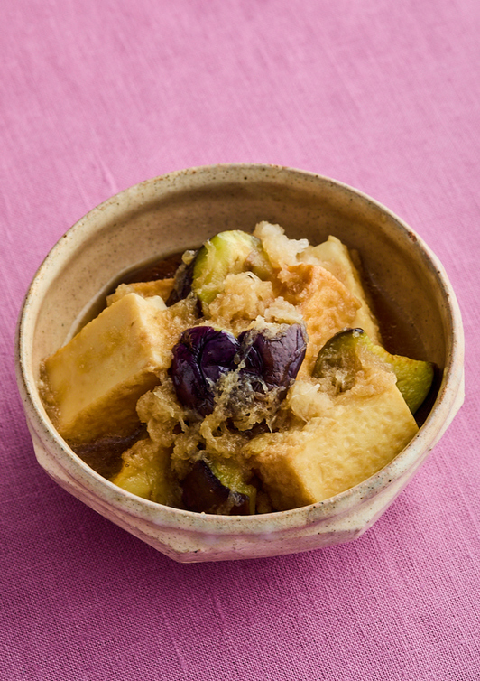 厚揚げとなすのみぞれ煮