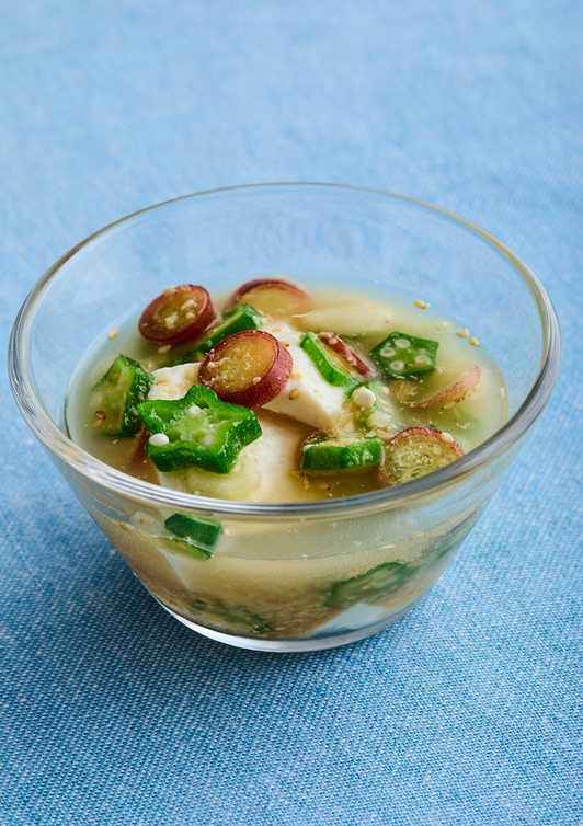 豆腐の冷やしみそ汁
