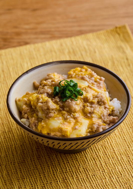 包丁いらず とろとろそぼろ親子丼