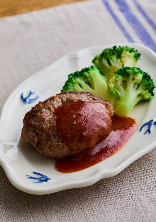 ふんわり豚肉ハンバーグ