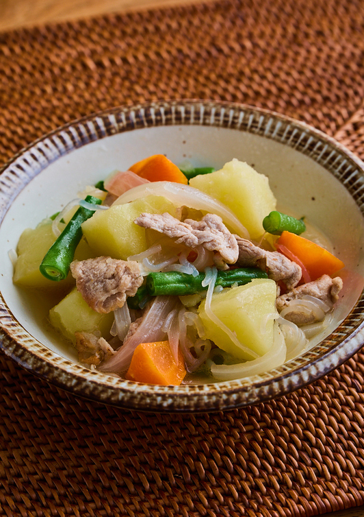 あっさり塩肉じゃが