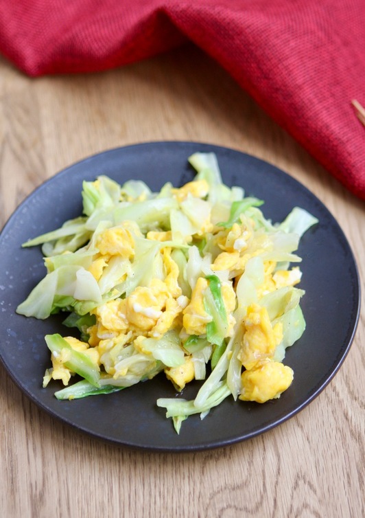 簡単 キャベツと卵だけでも美味しい中華