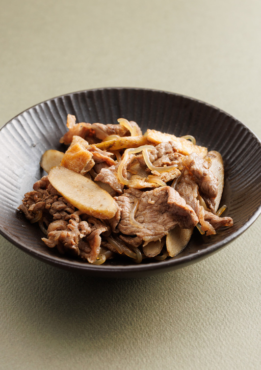 牛肉とごぼうのしぐれ煮