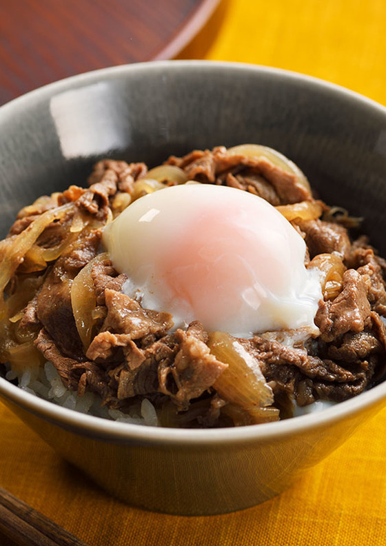 牛丼 温玉のせ By おいしい健康 管理栄養士監修のレシピ検索 献立作成 おいしい健康 高血圧