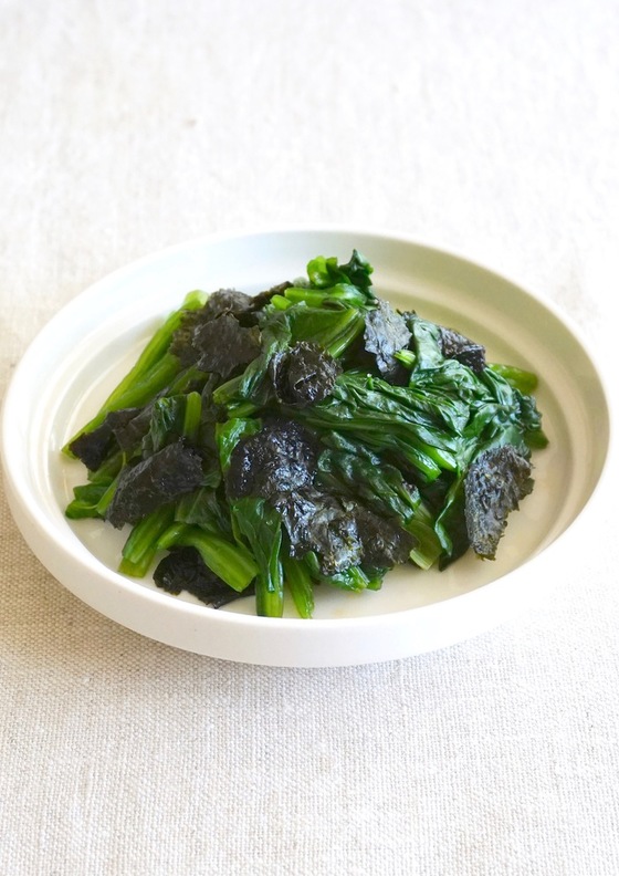 ほうれん草の磯あえ