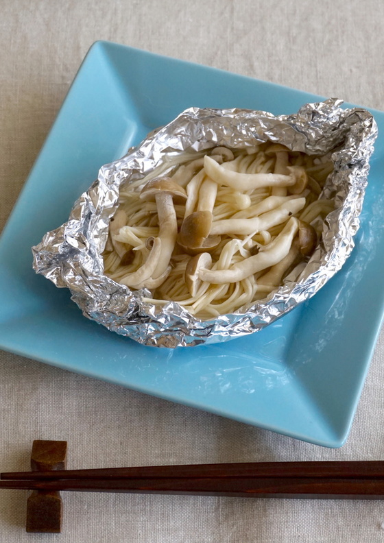 きのこのホイル焼き