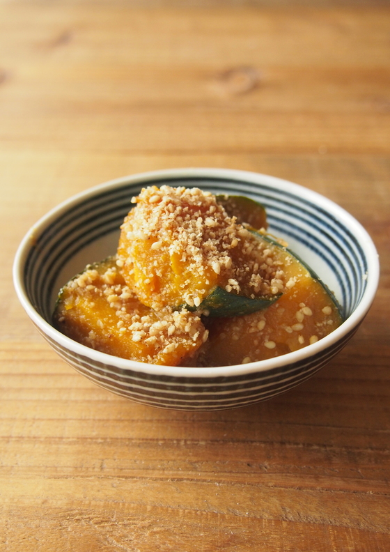 かぼちゃのごま煮