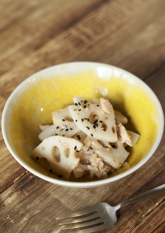 れんこんとツナの中華サラダ