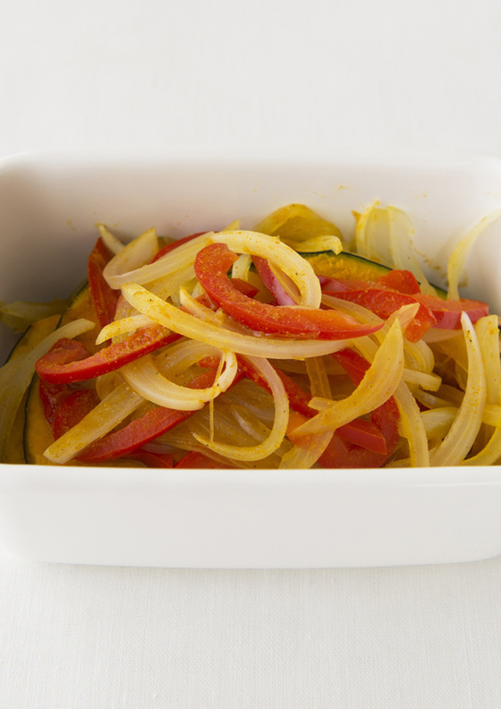 カレー風味の野菜マリネ