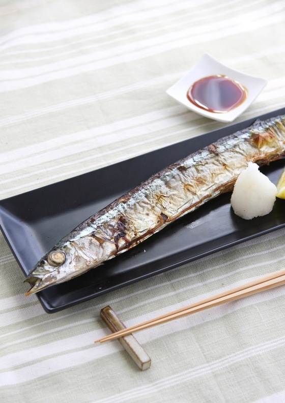 さんまの塩焼き